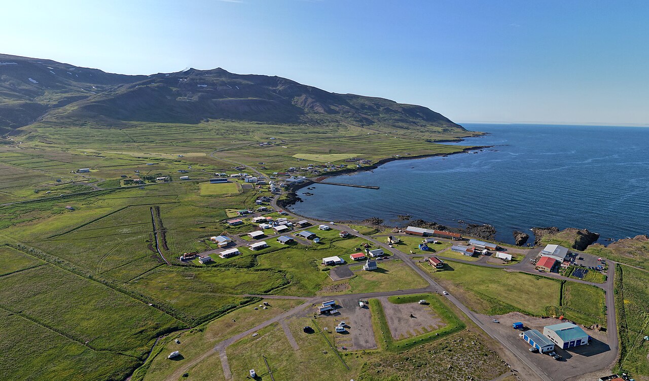 Brúnavík from Borgarfjörður Eystri, Iceland
