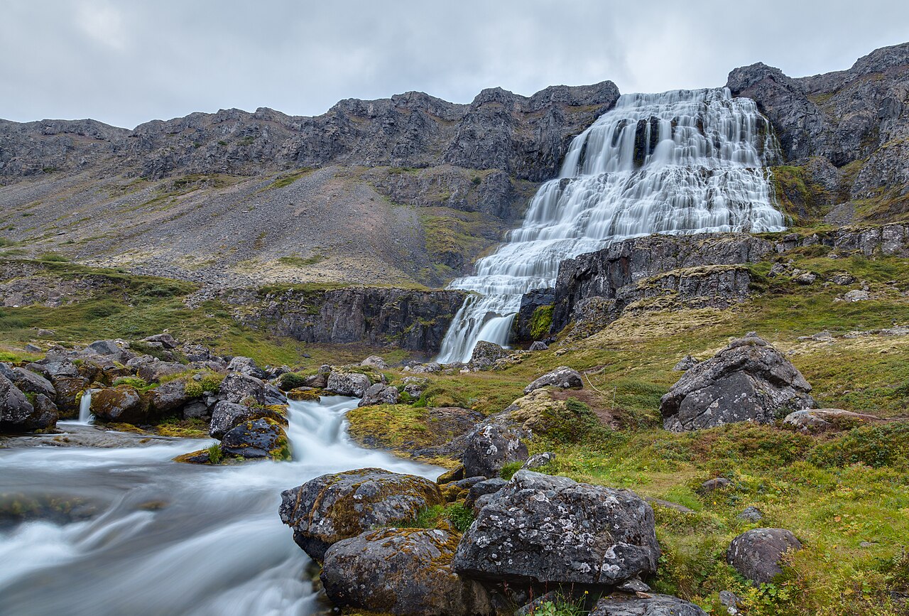 Dynjandi Waterfall Trail, Iceland
