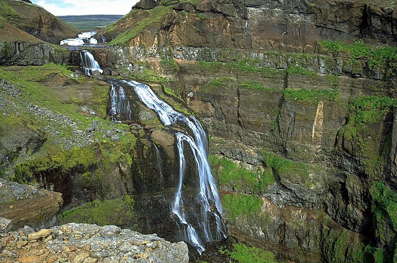 Glymur Waterfall Hike, Iceland