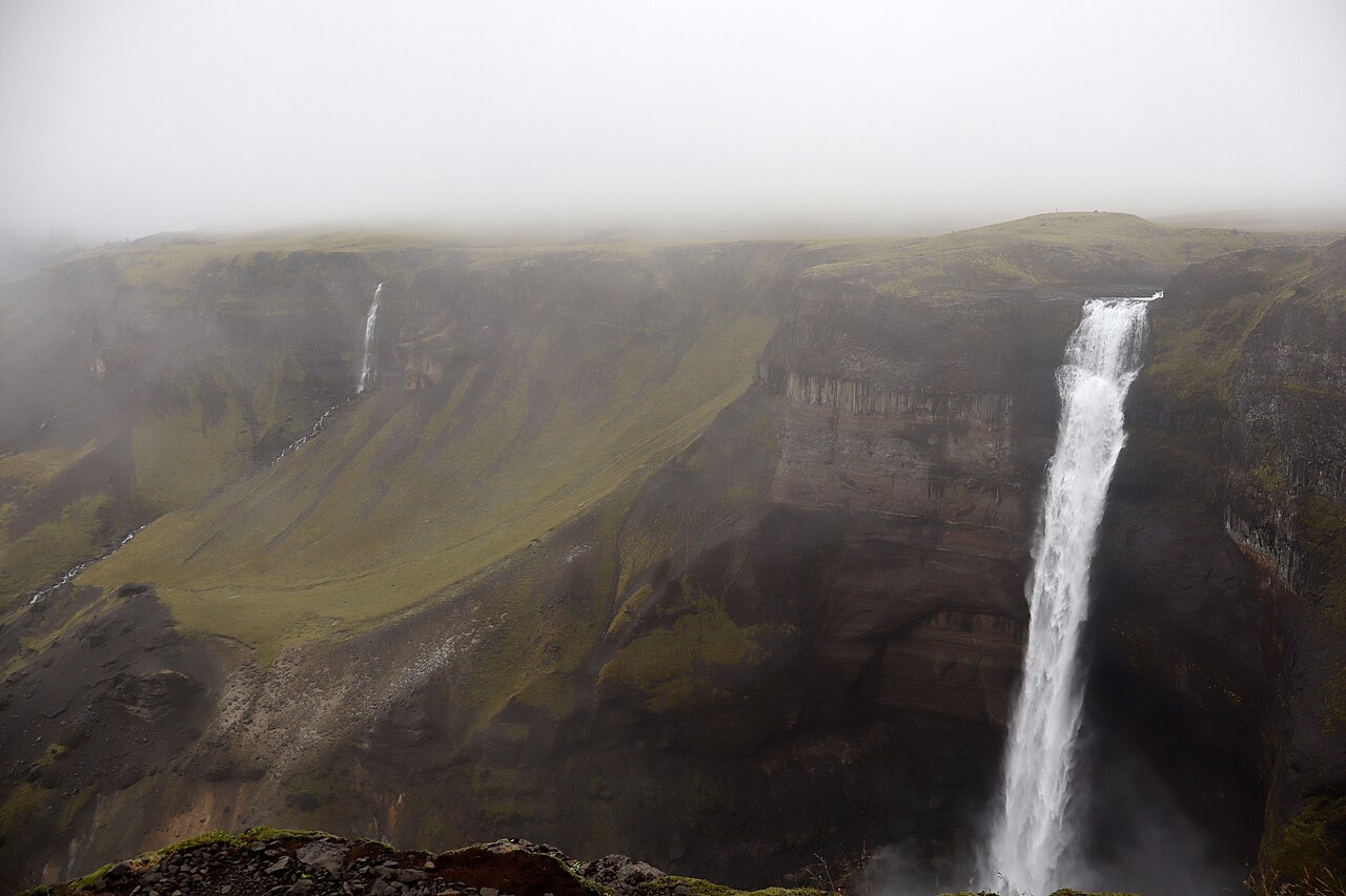 Háifoss & Granni Rim Walk, Iceland