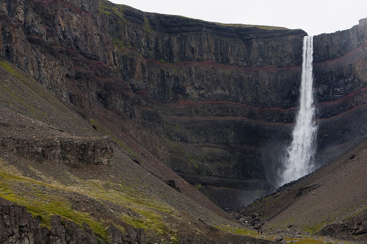Hengifoss Waterfall Hike, Iceland