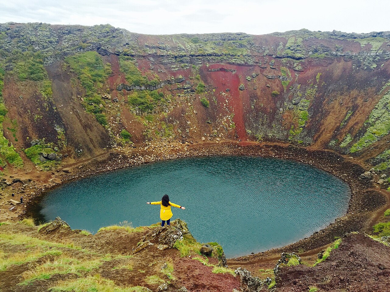 Kerið Crater Rim, Iceland