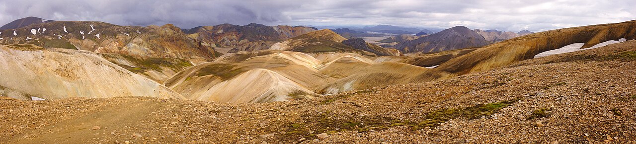 Landmannalaugar: Suðurnámur Ridge, Iceland