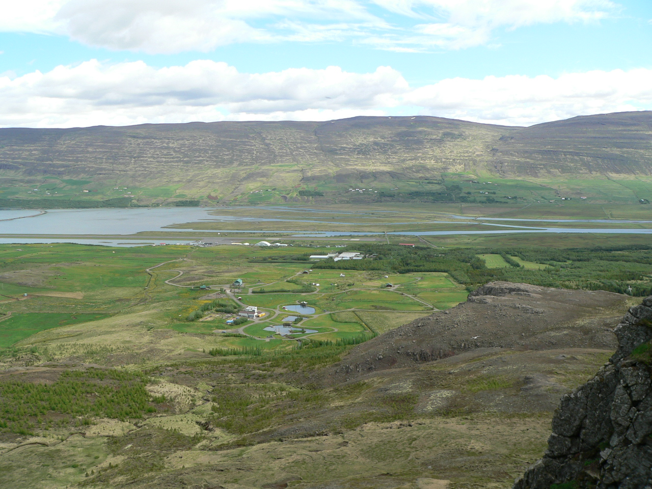 Vaðlaheiði above Akureyri, Iceland